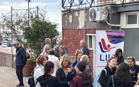 Napoli, tappa al Circolo Posillipo per la campagna Nastro Rosa per la LILT di Napoli 4 IMG 5341