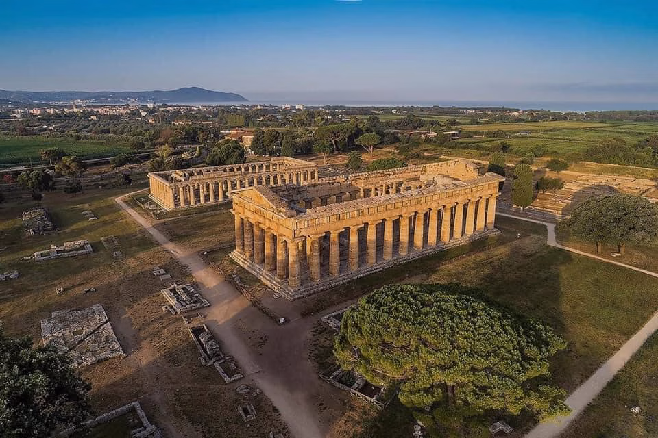 PAestum veduta dallalto