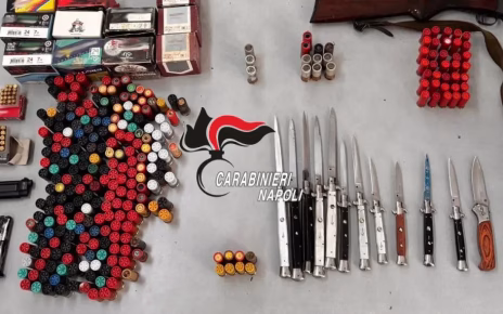 Palma Campania, armi e munizioni in casa: arrestato 42enne incensurato 4 Palma Campania armi 14.10.2025 Carabinierimod