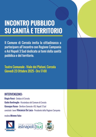 Cercola, incontro su “Sanità e Territorio” con il presidente della Regione De Luca e il sindaco Rossi 3 ea3bd6fe 2f84 4e22 86f5 b69e766ec46f