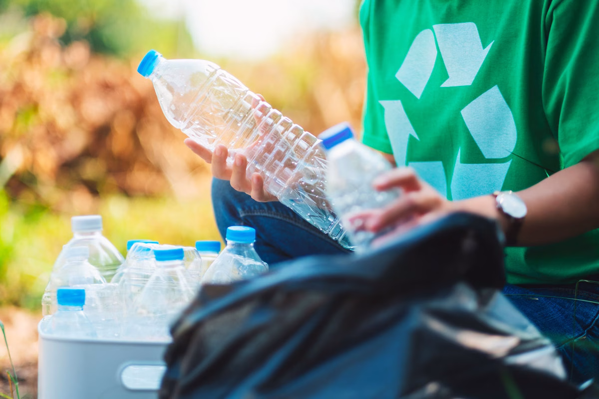 reciclare la plastica