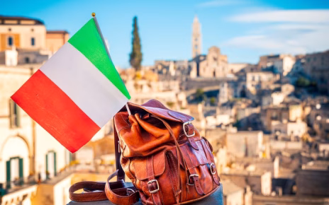 turismo italia zaino
