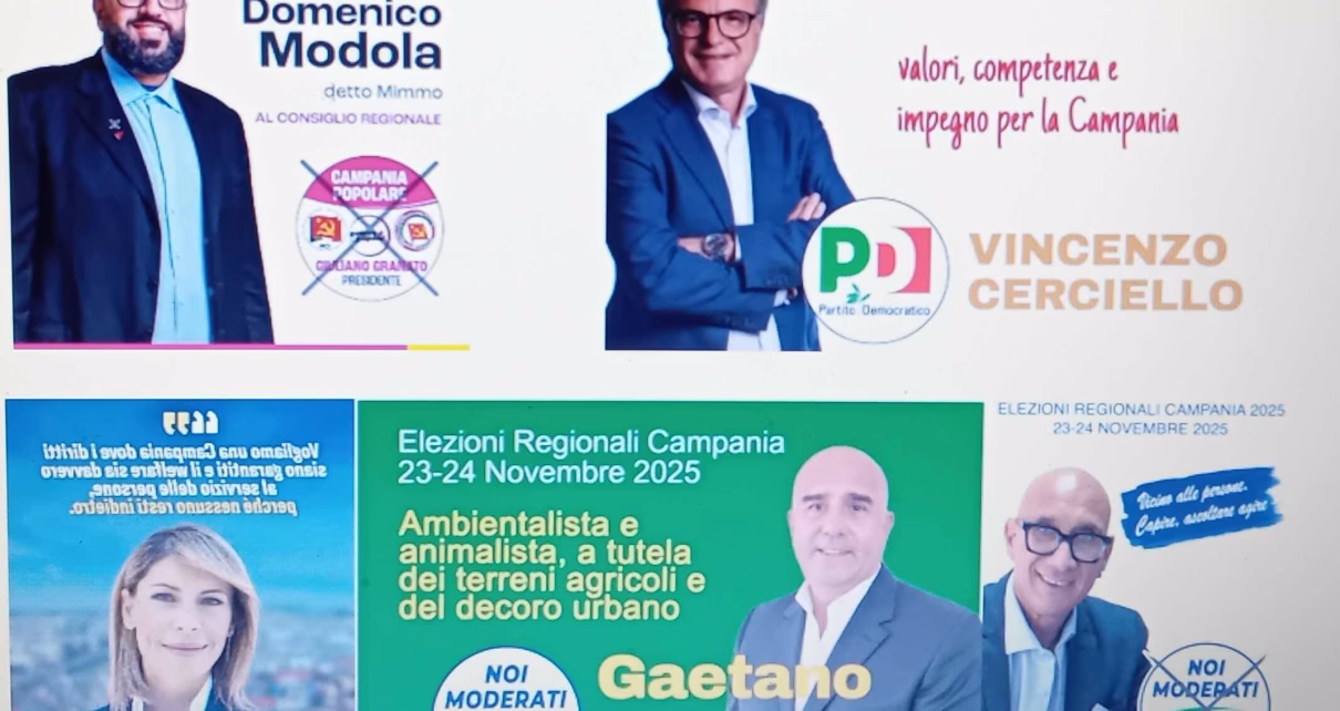 1 Cinque Bruscianesi Candidati al Consiglio Regionale Elezioni Campania 2025