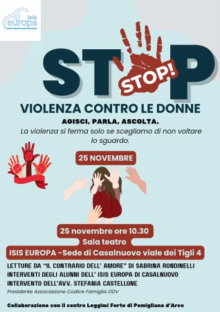 ISIS Europa, l'avvocato Castellone al Plesso di Casalnuovo: "Stop alla violenza di genere" 3 41fa4bc2 fed9 4367 bf72 b200cf97d11e