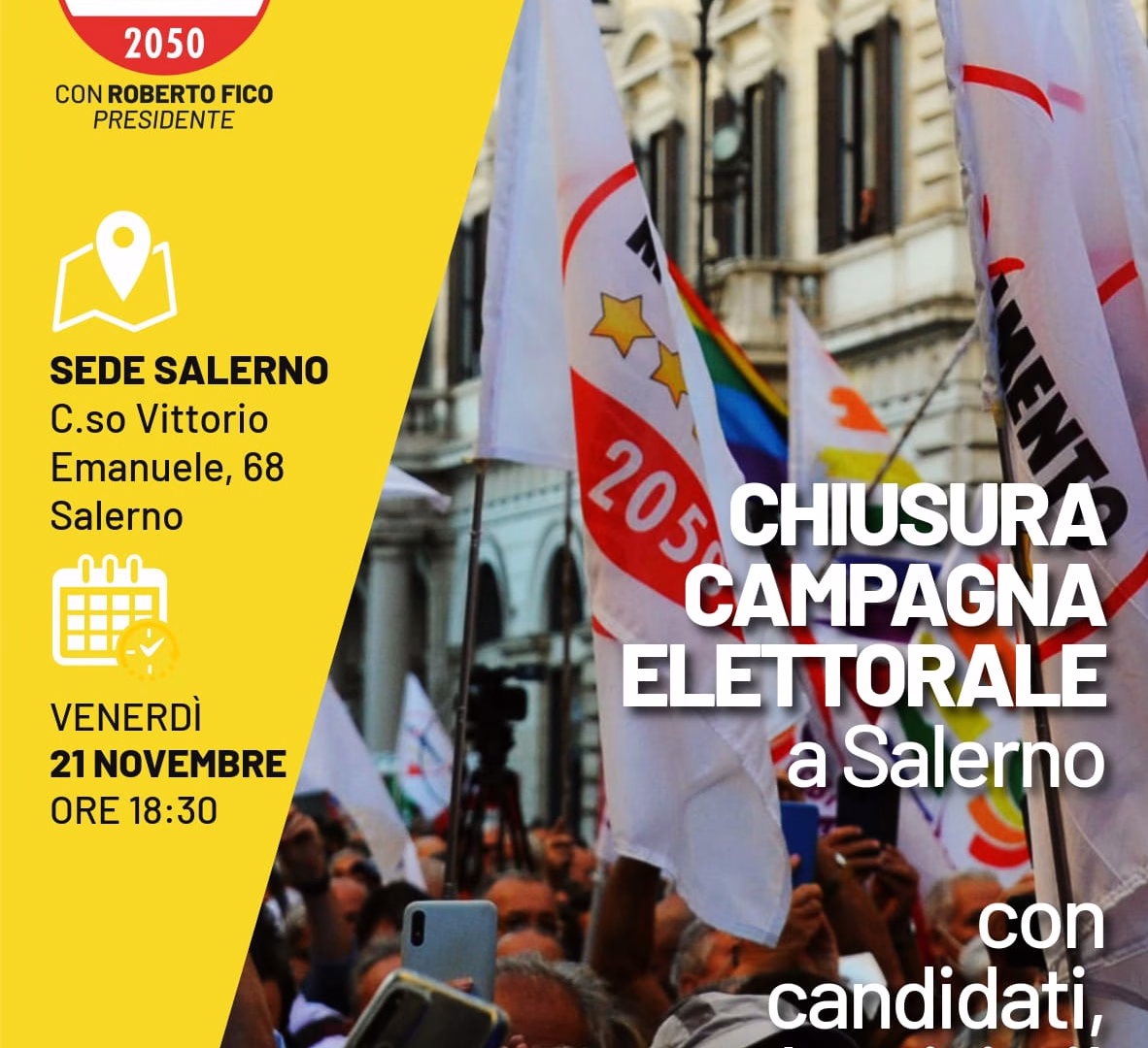 Chiusura Campagna elettorale