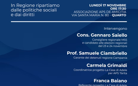 Quarto, al via l'incontro "Il Welfare non è un lusso" 3 Il Welfare non e un lusso