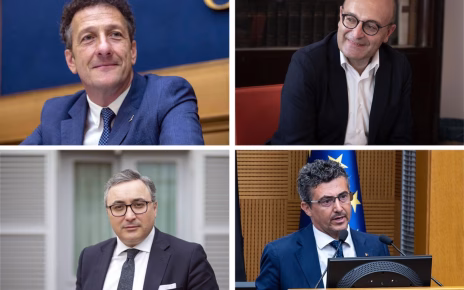 Cnpr forum: "Semplificazione, competitività e sostenibilità fiscale: a che punto siamo?" 4 Nella foto da sinistra in senso orario Gusmeroli Misiani Caramiello e Lovecchiomod
