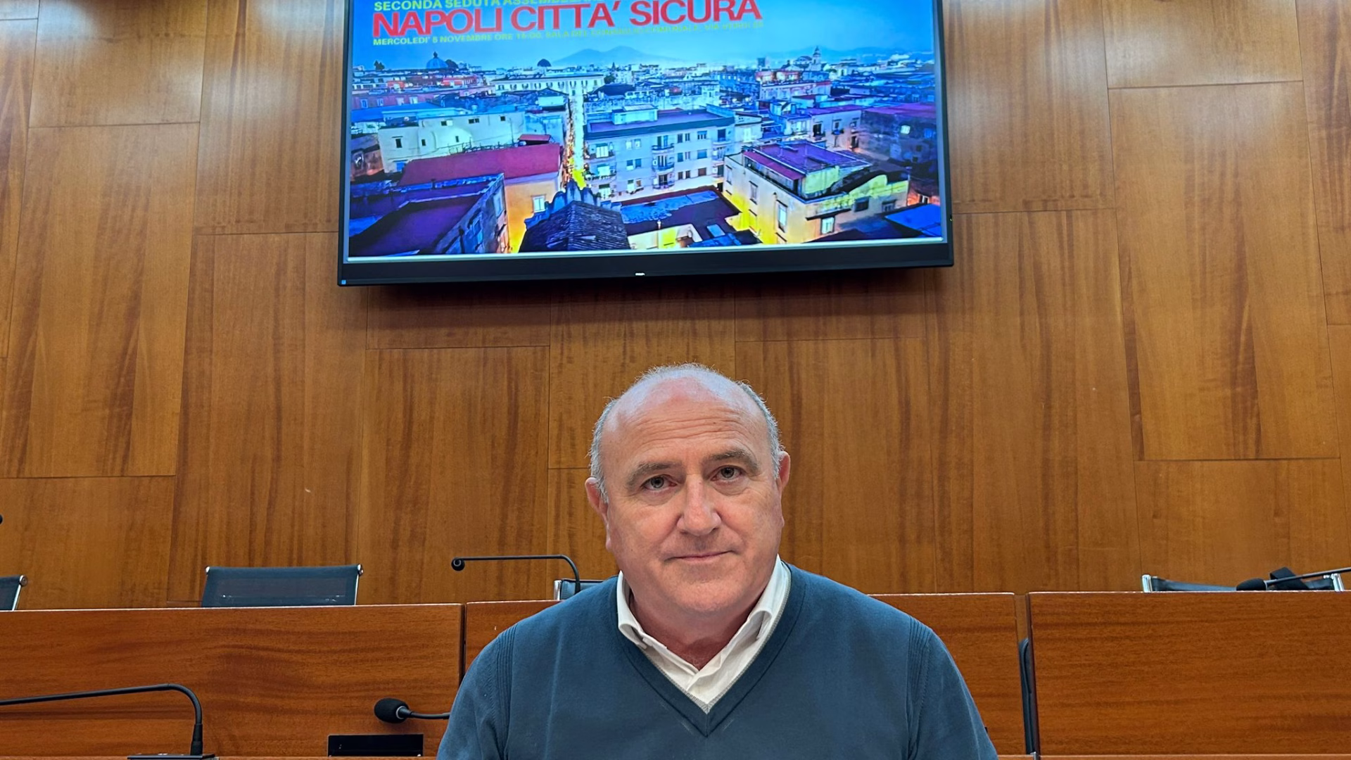 Presidente Napoli citta sicura Domenico Palmieri
