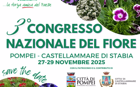 Save the date Terzo Congresso Nazionale del Fiore Campania