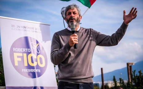 roberto fico candidato della coalizione progressista alla presidenza della regione campania