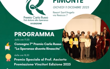 Pimonte, Tumori: al via il VII Premio Carla Russo dedicato ai giovani ricercatori impegnati nella lotta ai tumori cerebrali 4 7° EDIZIONE PREMIO CARLA RUSSOmod
