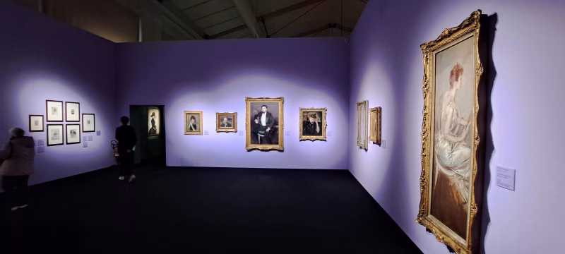 Lucca, Giovanni Boldini: la vertigine della bellezza moderna 5 Ambiente mostra Giovanni Boldini La seduzione della pittura 2 foto di R. Pesavento