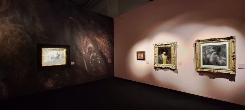 Lucca, Giovanni Boldini: la vertigine della bellezza moderna 6 Ambiente mostra Giovanni Boldini La seduzione della pittura foto di R. Pesavento