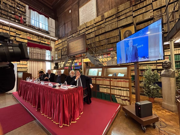 Napoli, debutto a Castel Capuano per il Comitato di Polo Sud per il SI al referendum per la Riforma della Giustizia 3 CONFERENZA COIMITATO SI A REFERENDUM 04 CON VIDEO NORDIO
