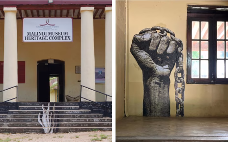 Arte e impegno sociale: il progetto Hands di Nello Petrucci approda in Kenya con due opere iconiche 5 Hands Petrucci Malindi Kenya 1
