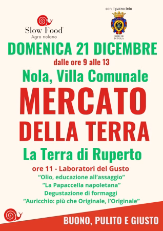 Mercato della Terra 21 dicembre