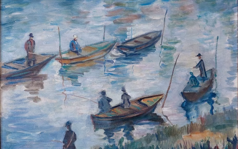Sassari Claude Monet Le Pecheurs de Poissy