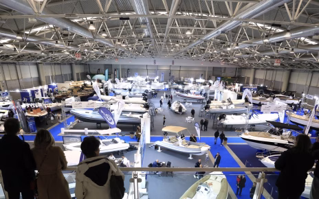 Roma, sabato al via il salone nautici Internazionale a Fiera Roma 5 Visuale Aerea padiglionemod