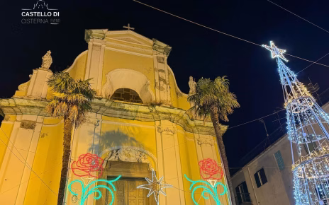 Castello di Cisterna in festa tra Villaggio di Natale, trenino e parata musicale 4 castellodicisterna11
