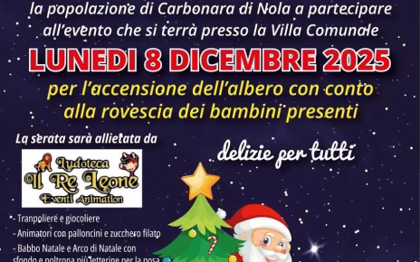 Carbonara di Nola si illumina di Natale 5 sanmichelearcangelo1