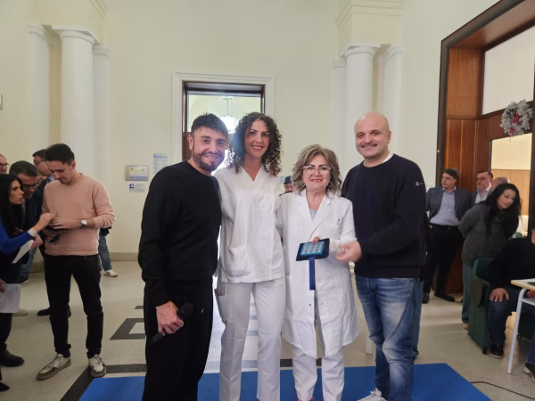 scambio auguri cardarelli con iodice e finizio 2025 2