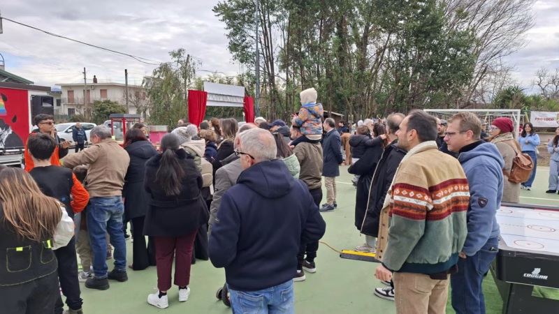 Scisciano, inaugurato lo spazio giochi del Campetto Solidale di via Campo: un bene comune che torna a vivere 12 46a2563b f277 478b 8c31 d2cc32bb810f