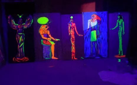 Iside e Horus tornano a vivere in Campania: Fernando Mangone al Museo MaM di Buccino 5 Fernando Mangone al Museo 2