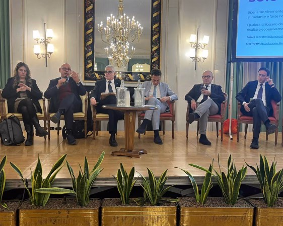 Forum Anc a Roma da sinistra Gribaudo De Bertoldi Cuchel Gusmeroli Misiani e Turco ok
