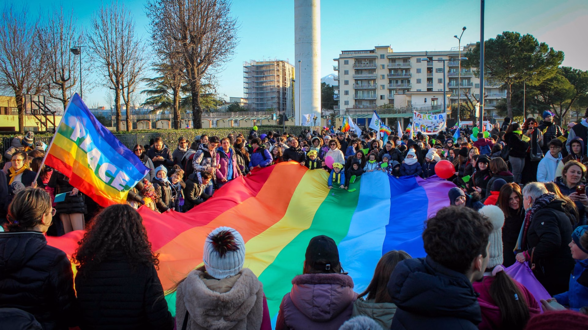Marcia diocesana della pace Ac a Brusciano gennaio 2023 2