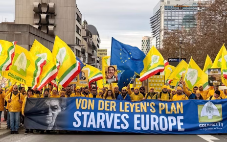 Mobilitazione a Strasburgo, il presidente di Coldiretti Campania Bellelli: "Pronti a fermare la follia della Von der Leyen e salvare l'agricoltura europea" 3 coldi protemod