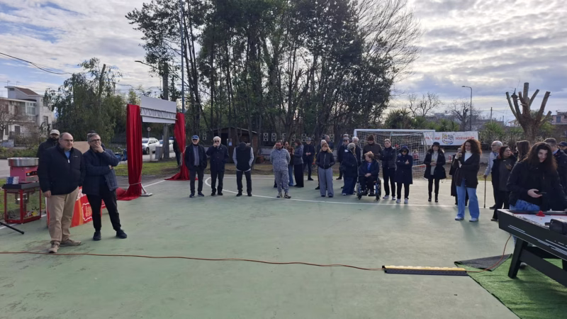 Scisciano, inaugurato lo spazio giochi del Campetto Solidale di via Campo: un bene comune che torna a vivere 9 e280208f 2c94 4c16 af9c 06d2a391c665