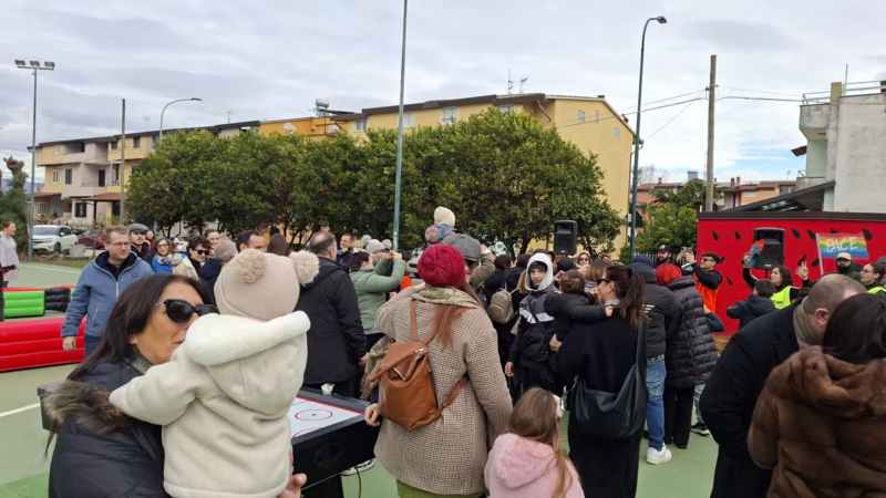 Scisciano, inaugurato lo spazio giochi del Campetto Solidale di via Campo: un bene comune che torna a vivere 11 f1eadf3c c626 46e8 8086 11f368294fec