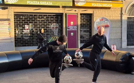 Milano Cortina, a Parma Fondazione Anna Mattioli protagonista tra street soccer e Fiamma Olimpica 5 parma street1