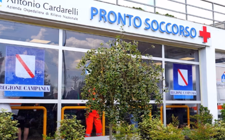 Picco dell’influenza stagionale: al Cardarelli di Napoli ricoveri in aumento del 25% 4 ps cardarelli napoli esterno
