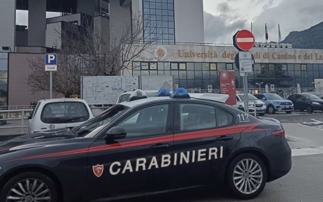 Cassino, molestie e pedinamenti durante il TFA: intervengono i carabinieri nel campus della Folcara 2 universitalazio