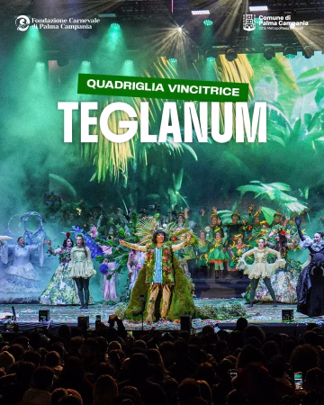 Carnevale di Palma Campania, trionfo di arte e spettacolo: Teglanum conquista il Palio 2026 19 6094fccf b859 4016 bc91 d6b524d5d1ea