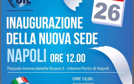 La UIL Scuola Campania inaugura la nuova sede nel cuore di Napoli 11 locandina inaugurazione sede Uiil scuolamod