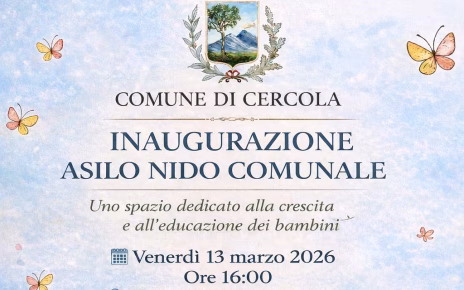 Cercola, inaugurazione dell'Asilo Comunale con l'assessore regionale Morniroli 5 Asilo.locandinamod