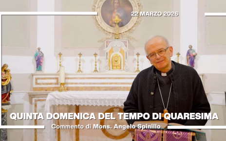 Quinta Domenica di Quaresima 2026, il commento di Mons. Angelo Spinillo 5 Aversa V Quaresima 2026 Commento Spinillomod