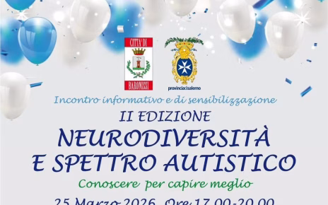 Baronissi, al via la II Edizione dell'incontro sulla Neurodiversità e lo Spettro Autistico 5 Baronissi 1mod