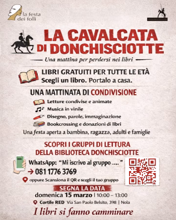LA CAVALCATA DI DONCHISCIOTTE1 @lafestadeifollinola