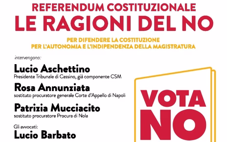 Le ragioni del NO 13marzo Nolamod