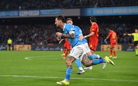Napoli rimonta il Lecce: 2-1 al Maradona, De Bruyne cambia la partita 4 Napoli Lecce WP 15