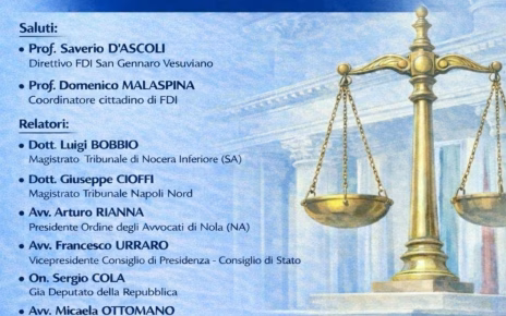 “Giustizia…Le Ragioni del SÌ”: a San Gennaro Vesuviano un confronto pubblico sulla riforma 5 giustizialeragionidelsi