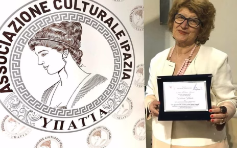 Il valore della presenza culturale: l'Associazione Culturale Ipazia conferisce alla scrittrice Adelina Mauro la nomina a Socia Benemerita 10 adelina mauro socia benemerita
