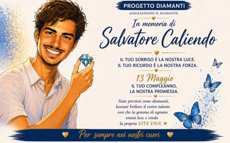 Saviano, “Il tuo sorriso è la nostra luce”: torna in città il Premio “I Diamanti” in memoria di Salvatore Caliendo 4 1c3173ed 9d0a 4dcc abcf d722856b9ca8