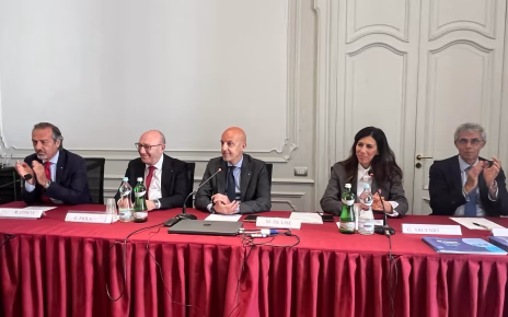 Incontro Odcec Napoli CCIAA da sinistra Coscia Fiola De Lise Argenio e Ianuario