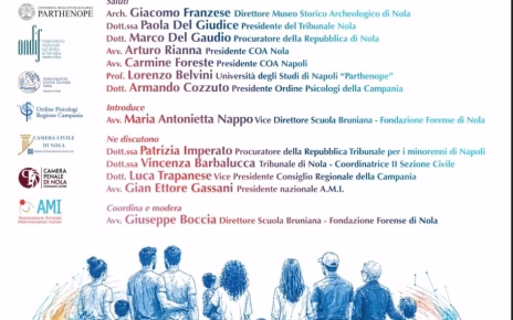 Nola, la famiglia 4.0: esperti a confronto sui temi dei minori e dei rapporti familiari 5 Locandina 100