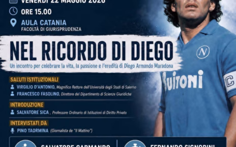 L'Università di Salerno celebra Diego Armando Maradona 5 Nel ricordo di Diego Unisa