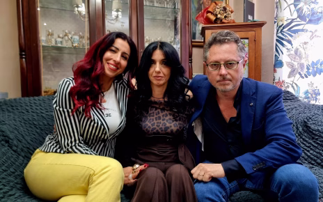 donna aggredita foto